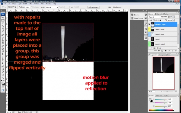 Creation of Washington Monument: Step 6